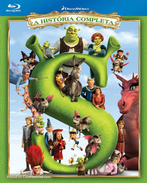 Shrek Forever After - Brazilian Movie Cover