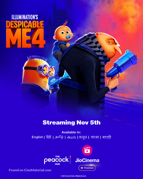 Despicable Me 4 - Indian Movie Poster