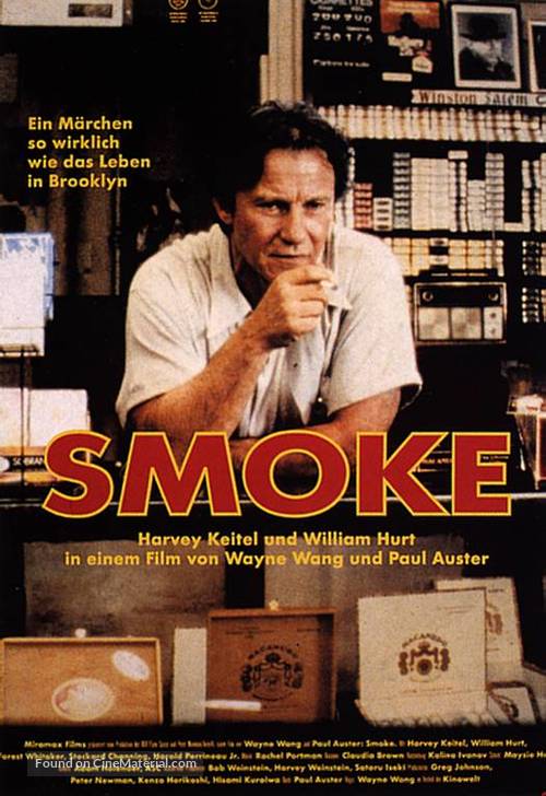 Smoke - German Movie Poster