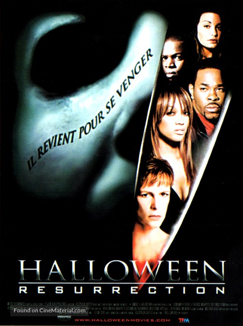 Halloween Resurrection - French Movie Poster