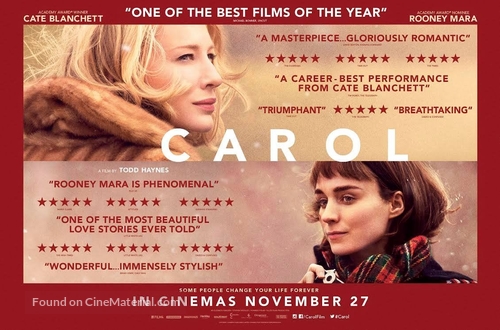 Carol - British Movie Poster