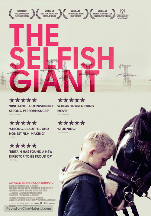 The Selfish Giant - Dutch Movie Poster