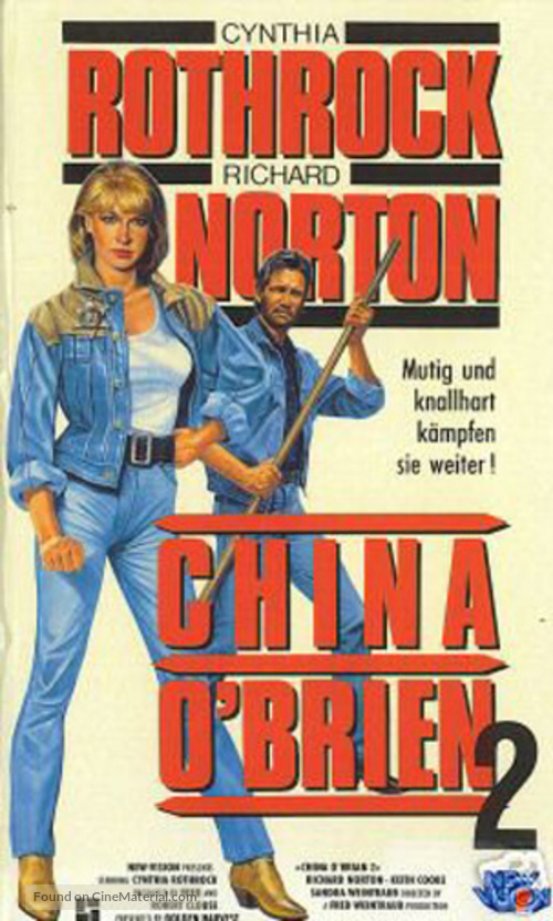 China O&#039;Brien 2 - German VHS movie cover