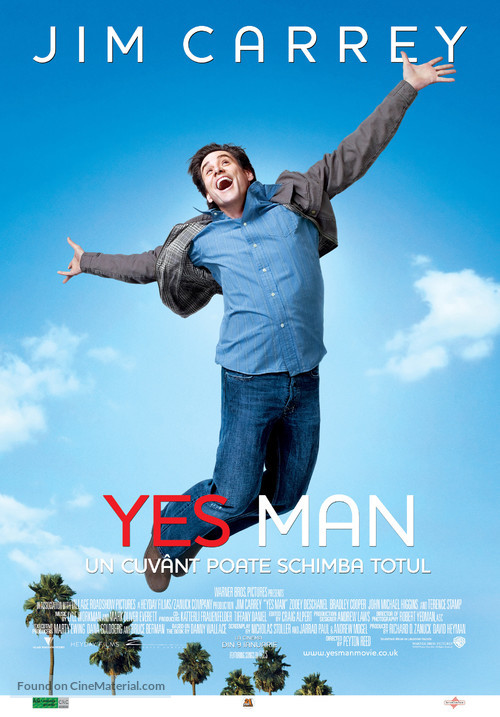 Yes Man - Romanian Movie Poster