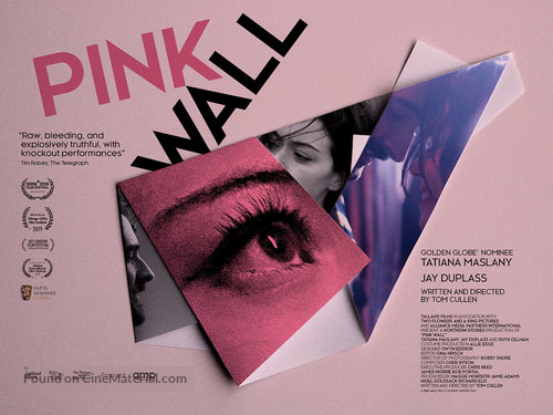 Pink Wall - British Movie Poster