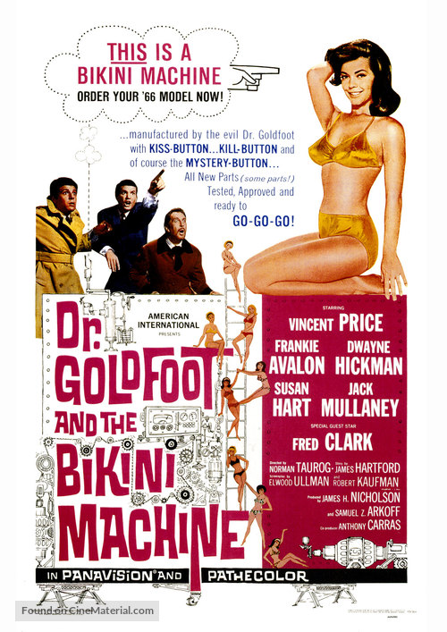 Dr. Goldfoot and the Bikini Machine - Movie Poster
