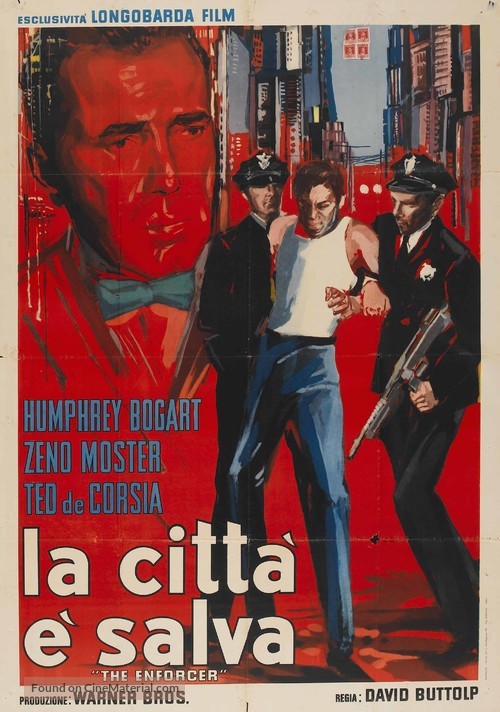 The Enforcer - Italian Re-release movie poster