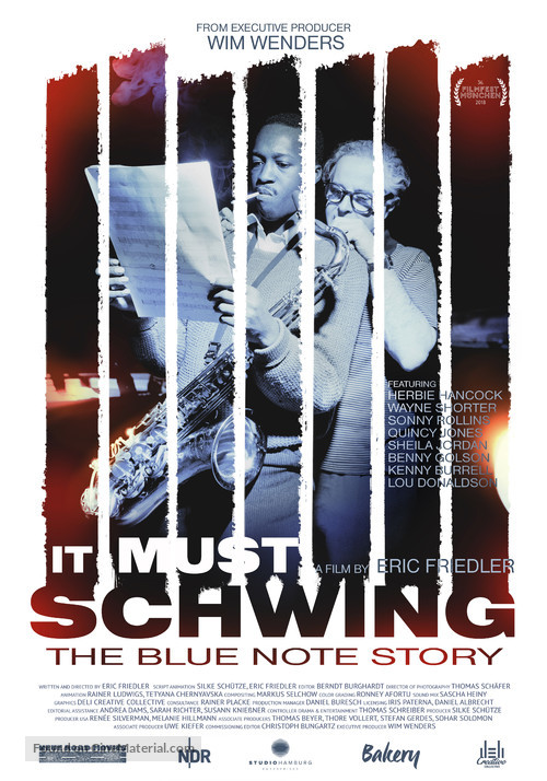 It Must Schwing - The Blue Note Story - German Movie Poster
