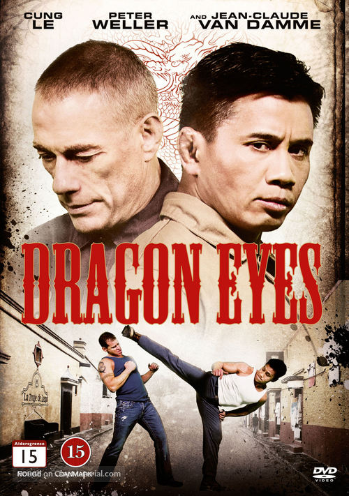 Dragon Eyes - Danish DVD movie cover