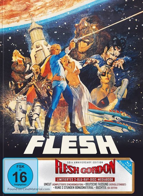 Flesh Gordon - German Movie Cover