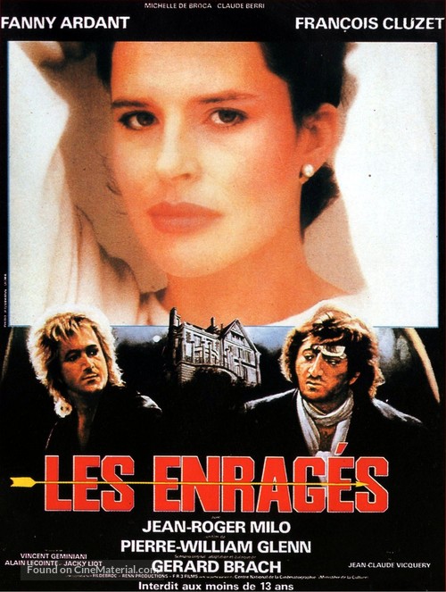 Les enrag&eacute;s - French Movie Poster