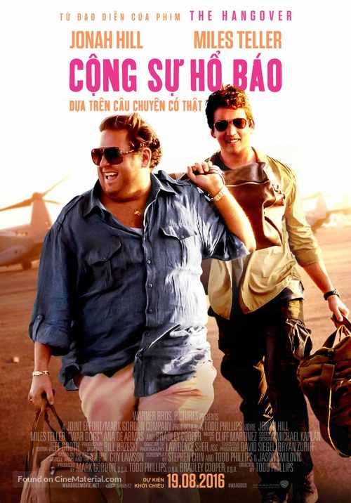 War Dogs - Vietnamese Movie Poster