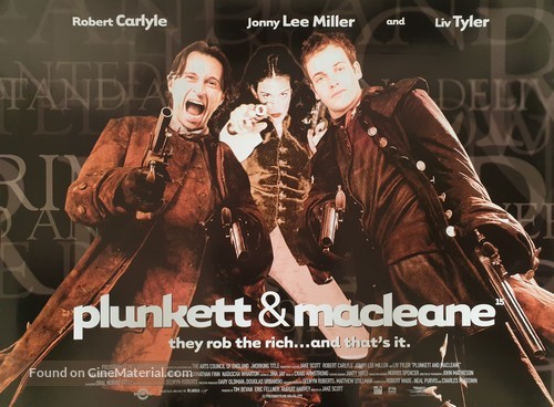Plunkett &amp; Macleane - British Movie Poster