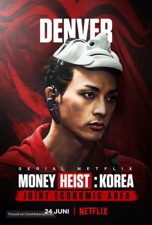 &quot;Money Heist: Korea - Joint Economic Area&quot; - Indonesian Movie Poster