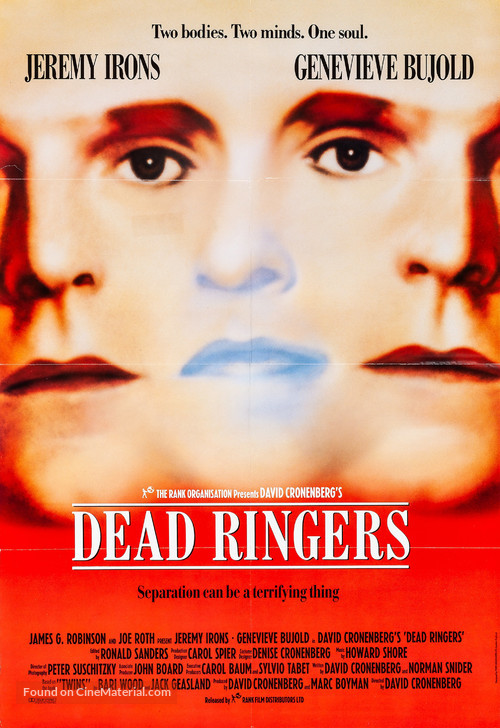 Dead Ringers - British Movie Poster