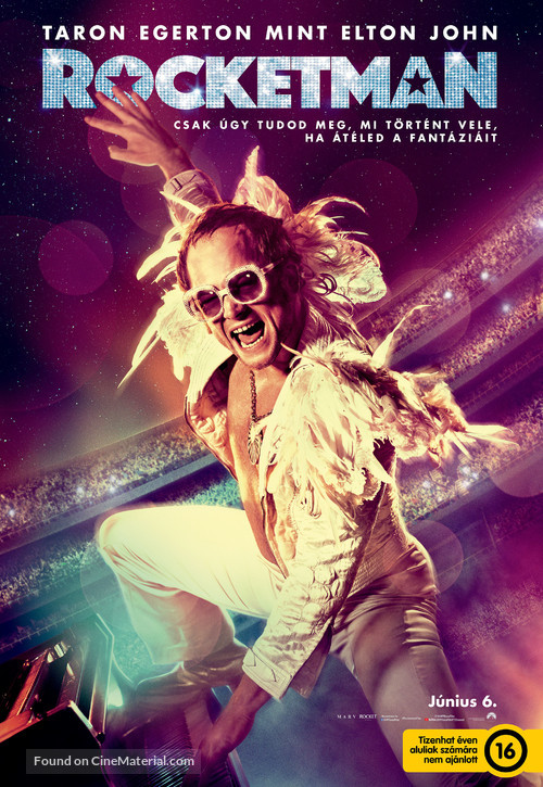 Rocketman - Hungarian Movie Poster