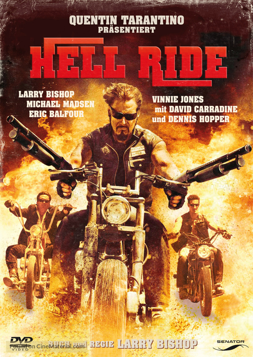 Hell Ride - German Movie Cover