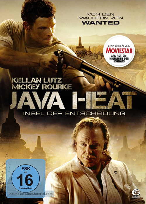 Java Heat - German DVD movie cover