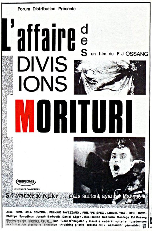 L&#039;affaire des divisions Morituri - French Movie Poster