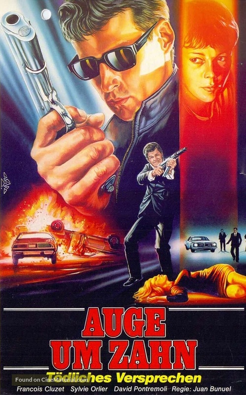 &quot;S&eacute;rie noire&quot; Aveugle, que veux-tu? - German VHS movie cover