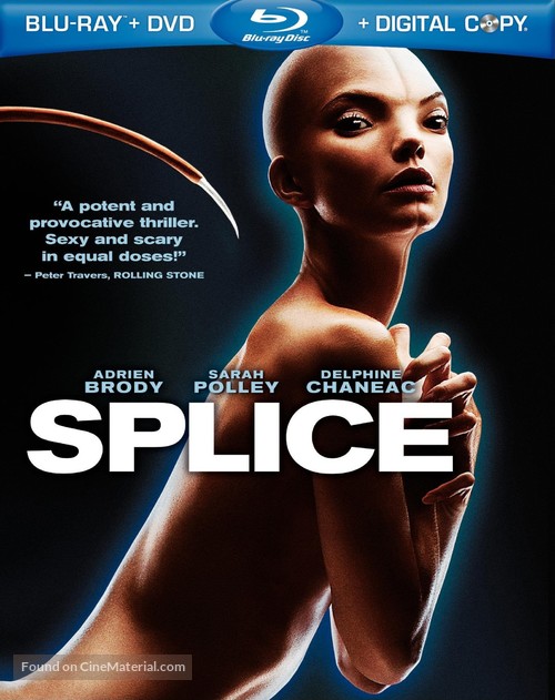 Splice - DVD movie cover