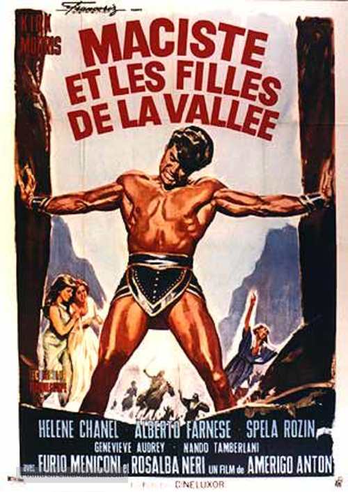 La valle dell&#039;eco tonante - French Movie Poster
