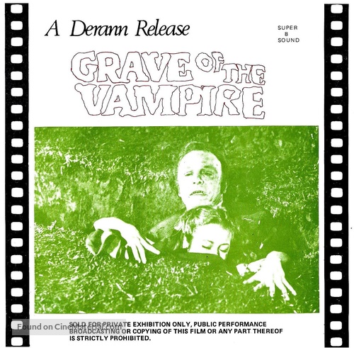 Grave of the Vampire - British Movie Cover