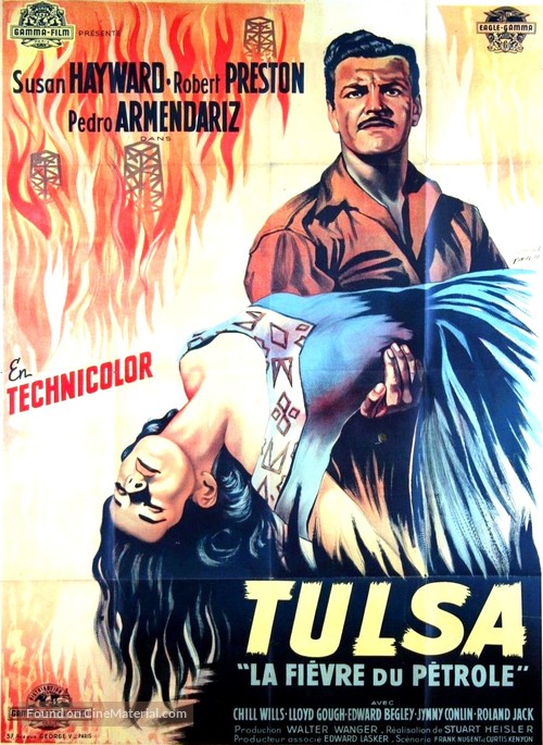 Tulsa - French Movie Poster