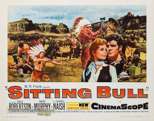 Sitting Bull - Re-release movie poster