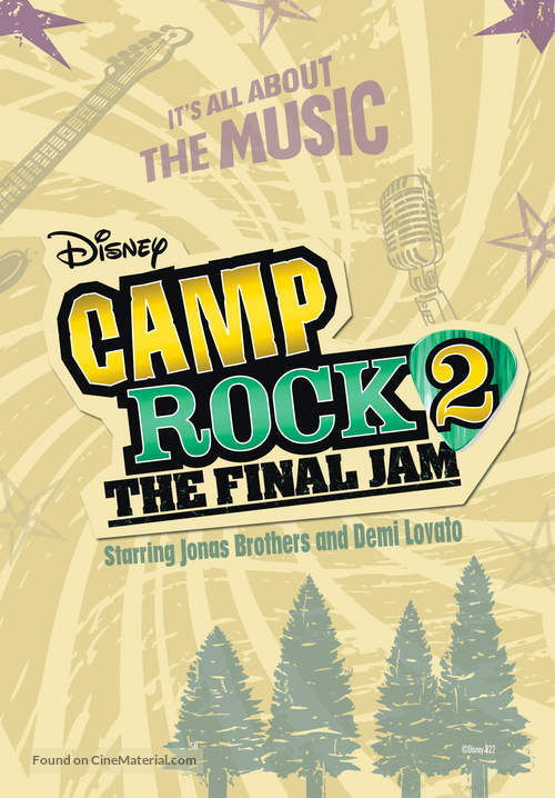 Camp Rock 2 - Never printed movie poster