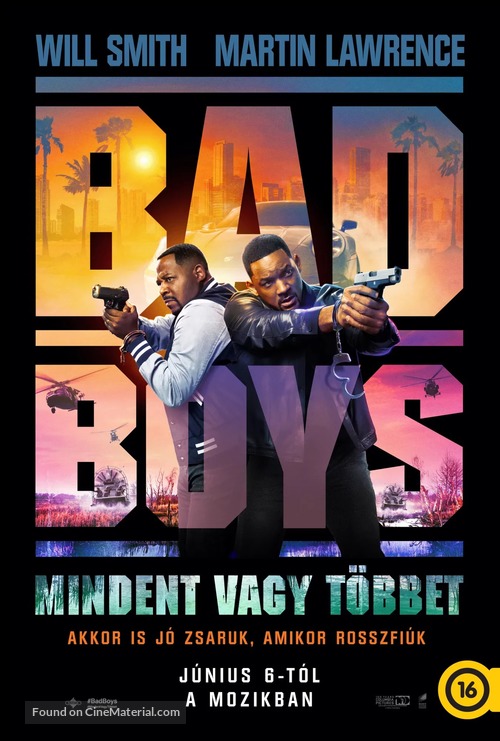 Bad Boys: Ride or Die - Hungarian Movie Poster