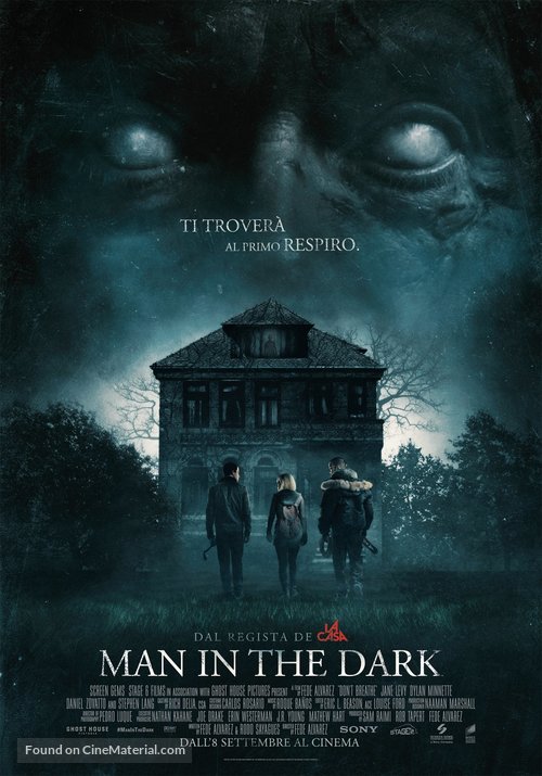 Don&#039;t Breathe - Italian Movie Poster