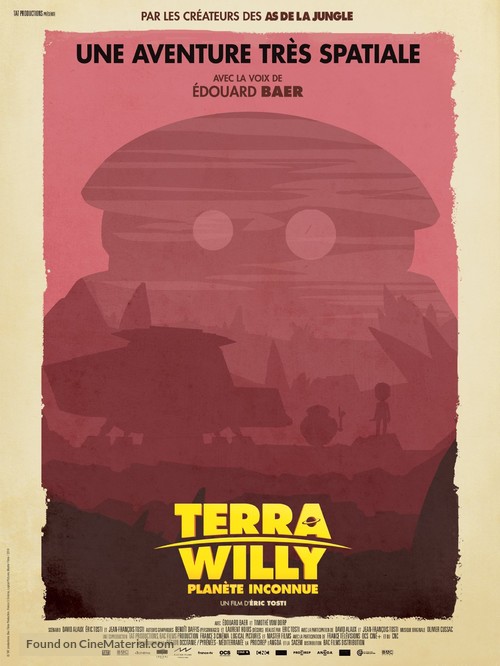 Terra Willy: La plan&egrave;te inconnue - French Movie Poster