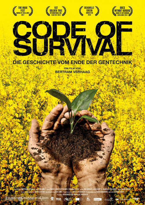 Code of Survival - German Movie Poster