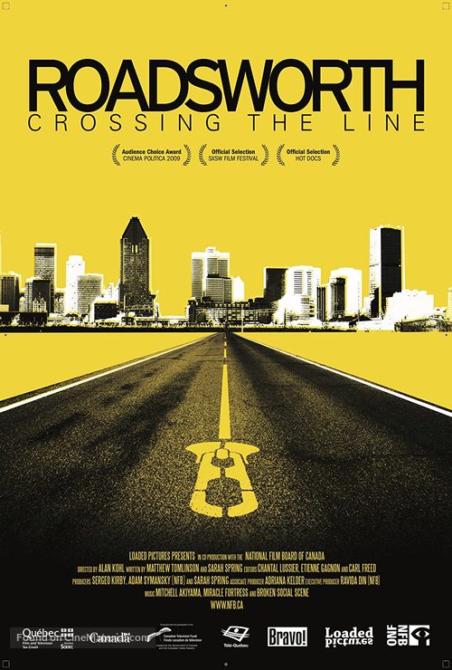 Roadsworth: Crossing the Line - Canadian Movie Poster