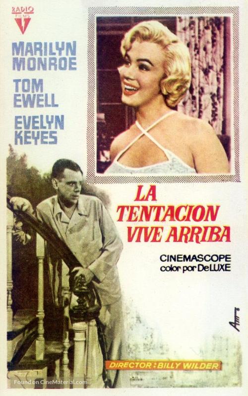 The Seven Year Itch - Spanish Movie Poster