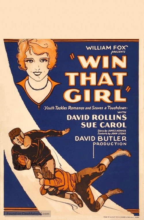 Win That Girl - Movie Poster