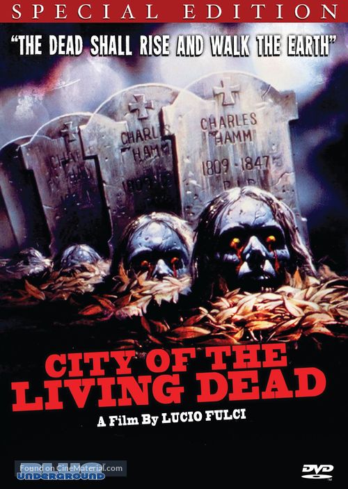 Paura nella citt&agrave; dei morti viventi - DVD movie cover