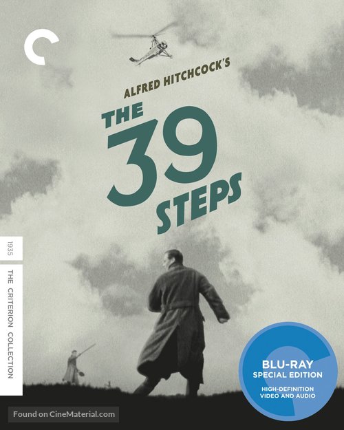 The 39 Steps - Blu-Ray movie cover