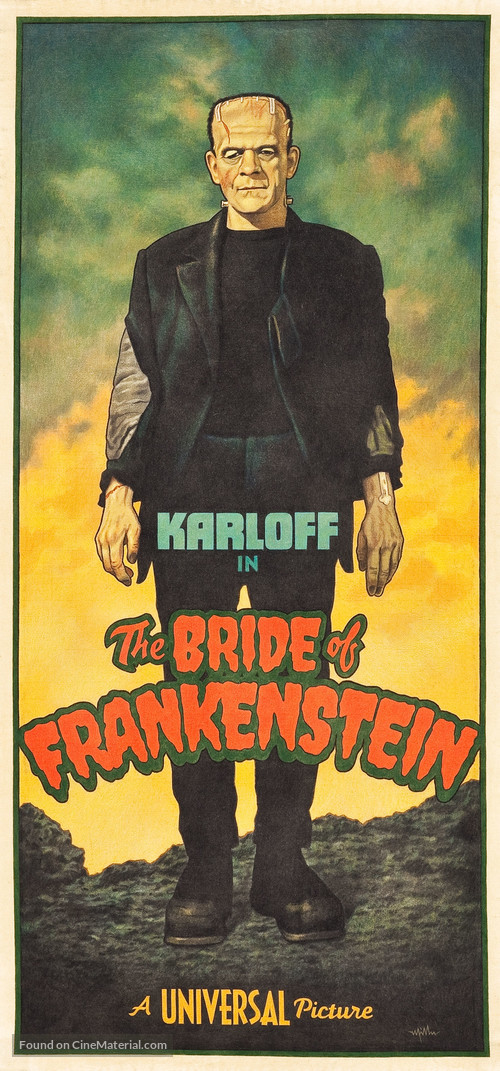 Bride of Frankenstein - Homage movie poster