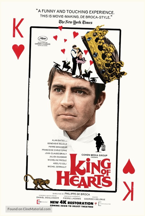 Roi de coeur, Le - Movie Poster