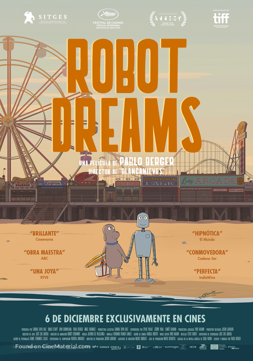 Robot Dreams - Spanish Movie Poster