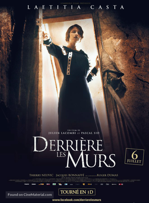 Derri&egrave;re les murs - French Movie Poster