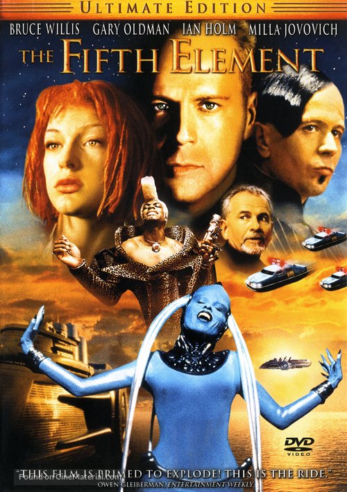 The Fifth Element - DVD movie cover