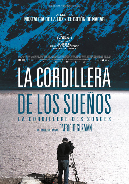 La cordill&egrave;re des songes - Belgian Movie Poster