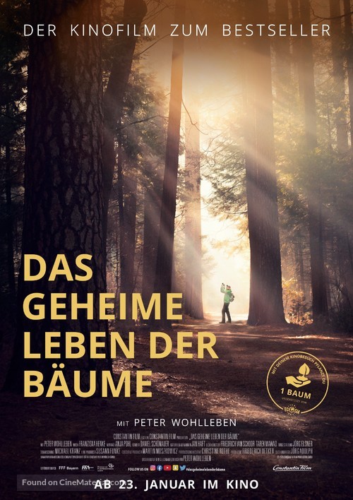 Das geheime Leben der B&auml;ume - German Movie Poster