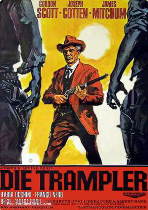 Gli uomini dal passo pesante - German Movie Poster