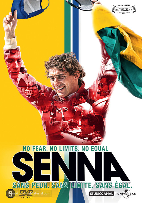 Senna - Dutch DVD movie cover