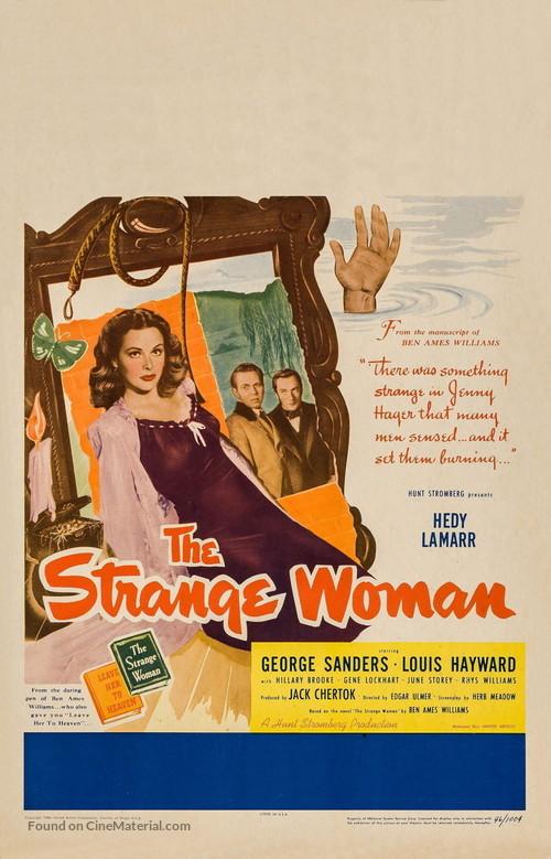 The Strange Woman - Movie Poster