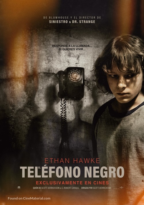 The Black Phone - Mexican Movie Poster